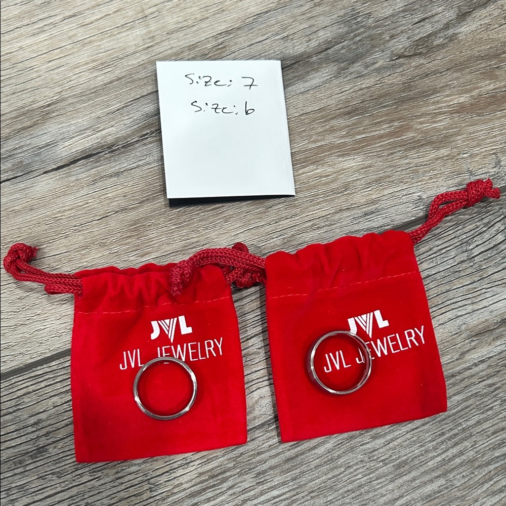 Silver Ring Set - image 1